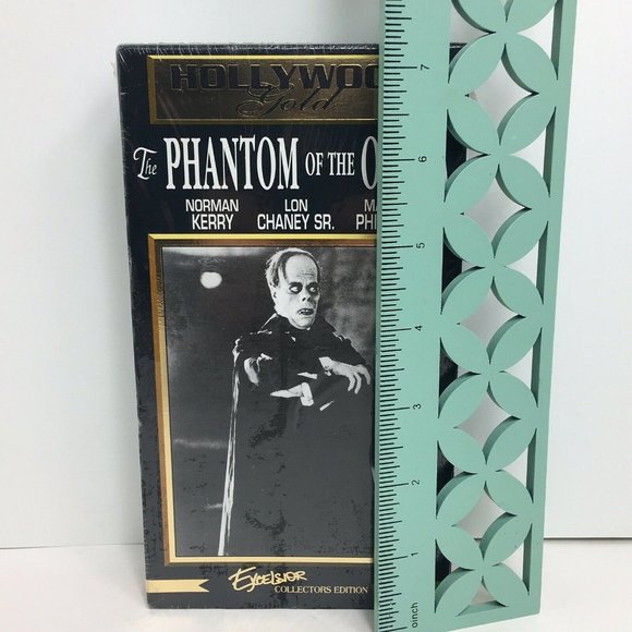 The Phantom Of The Opera VHS Hollywood Gold Eycelsior Collectors Edition Horror - Picture 5 of 12